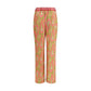 Multicolor Polyester Pants