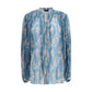 Multicolor Silk Pattern Shirt