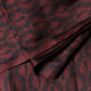 Maroon Silk Fringes Neck Wrap Foulard Scarf