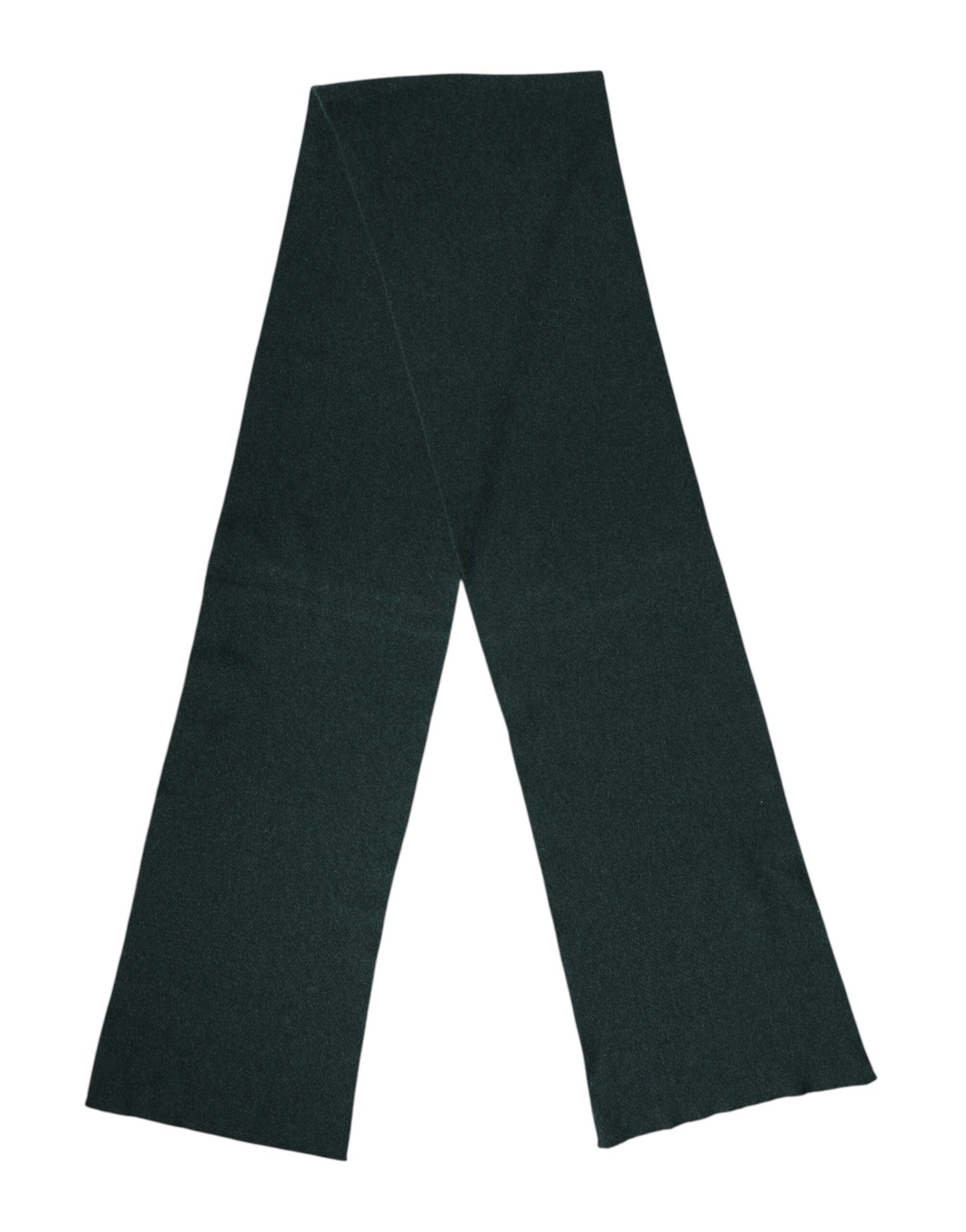 Green Cashmere Knitted Neck Wrap Shawl Scarf