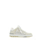 White Calf Leather Bos Taurus Low Top Sneakers