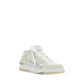 White Calf Leather Bos Taurus Low Top Sneakers