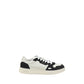 Black Calf Leather Bos Taurus Low Top Sneakers