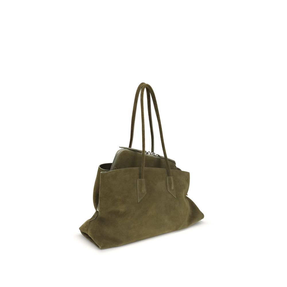 Bicolor Calf Leather Bos Taurus Shoulder Bag