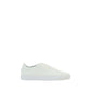 White Calf Leather Bos Taurus Low Top Sneakers