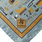 Blue Jazz Club Square Handkerchief Scarf