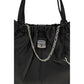 Black Calf Leather Bos Taurus Shoulder Bag