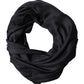 Black Lace Stole Silk NeckWrap Shawl Scarf