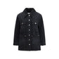 Black Cotton Denim Jacket