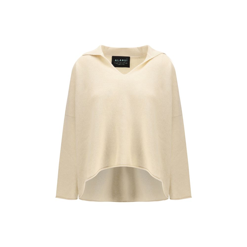 Beige Cashmere Cashmere Sweater