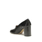 Black Calf Leather Bos Taurus Platform Pumps