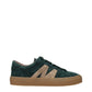 Green Leather Sneakers