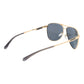 Gold Stainless Steel Sunglasses