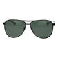 Black Stainless Steel Sunglasses