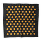 Black Polka Dot Square Handkerchief Scarf