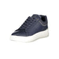 Blue Polyester Sneaker