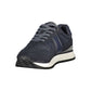 Blue Polyester Sneaker