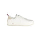 White Polyester Sneaker