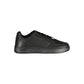 Black Polyurethane Men Sneaker