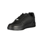Black Polyurethane Men Sneaker