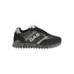 Nero Polyurethane Men Sneaker