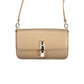 Beige Leather Women Bag
