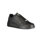 Black Polyurethane Women Sneaker