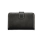 Black Leather Women Wallet