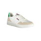 White Polyurethane Men's Sneaker