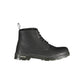 Black Polyurethane Men's Ankle Boot