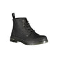 Black Polyurethane Men's Ankle Boot