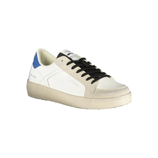 Bianco Polyurethane Men Sneaker