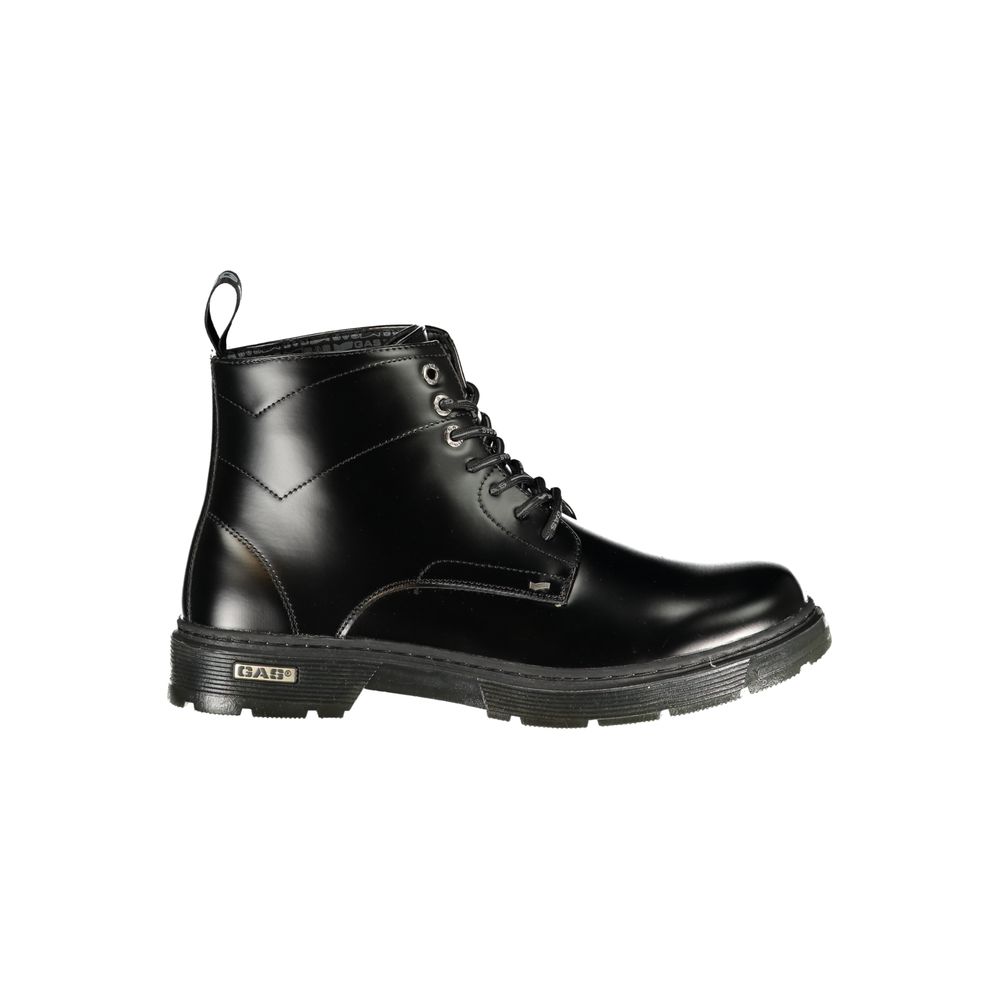 Nero Poliestere Men Ankle Boot