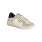 White Polyurethane Men's Sneaker