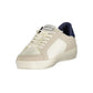 White Polyurethane Men's Sneaker