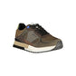 Marrone Polyurethane Men Sneaker