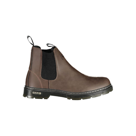 Marrone Poliuretano Mens Ankle Boot
