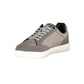 Grigio Poliestere Man Sneaker