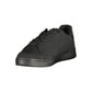Black Polyurethane Men Sneaker