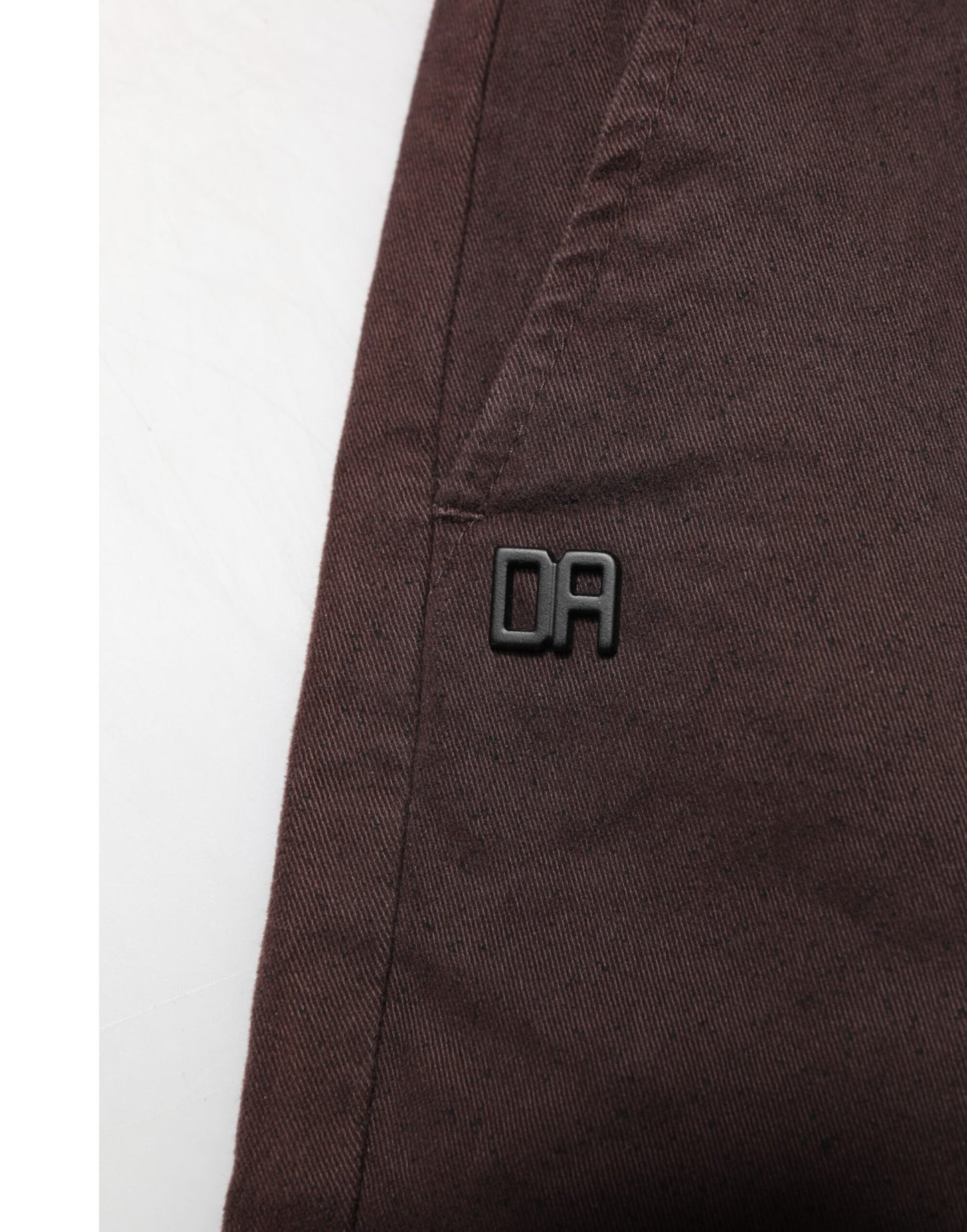 Brown Cotton Mid Waist Skinny Men Denim  Jeans