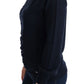 Blue V-Neck Lightweight Jumper Sweater
