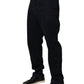 Black Mid Waist Skinny Denim Trouser Jeans