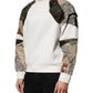 Multicolor Camouflage Sweatshirt Sweater