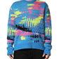 Multicolor Men Crew Neck Pullover Sweater