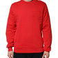 Red Logo Cotton Crew Neck Sweatshirt Sweater