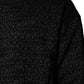 Black Monogram Crew Neck Sweatshirt Sweater