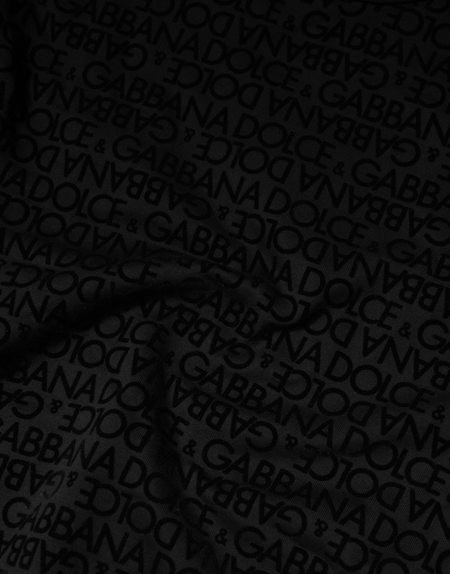 Black Monogram Crew Neck Sweatshirt Sweater