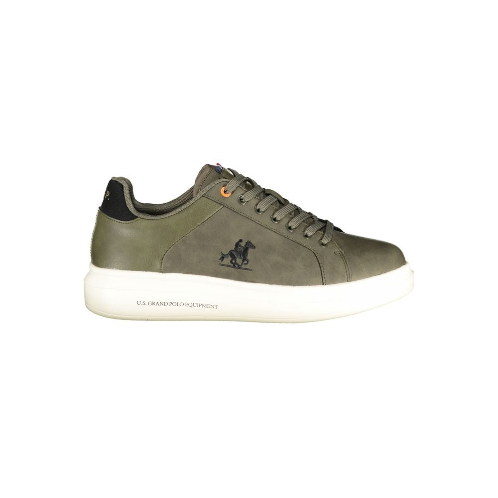 Verde Poliuretano Men Sneaker