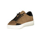 Marrone Polyurethane Men Sneaker