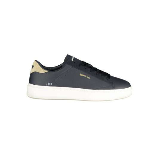 Blu Polyurethane Men Sneaker